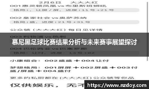 慕尼黑足球比赛结果分析与未来赛事展望探讨
